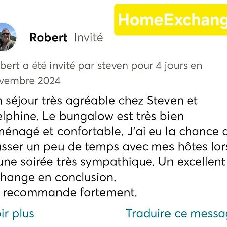 Lodge "Le Temps D'Un Reve" Saint-Francois  Zewnętrze zdjęcie